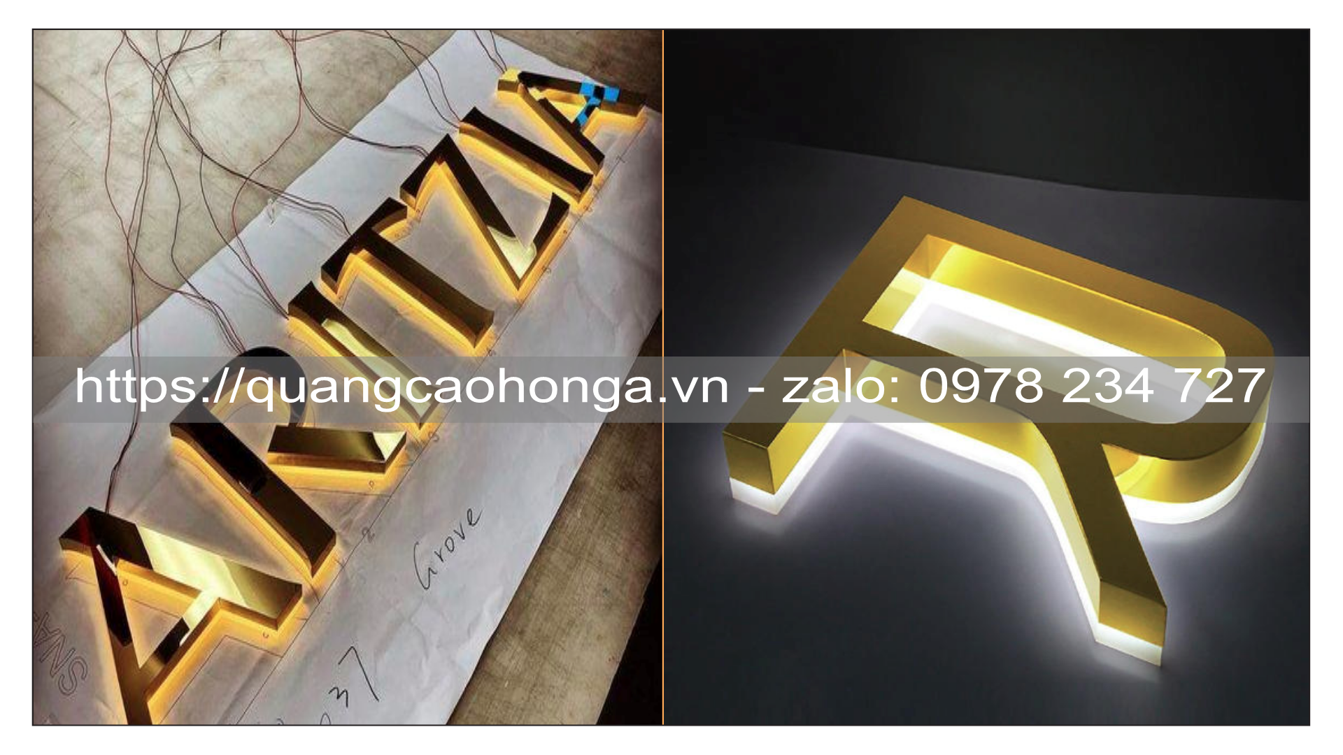 Cách chọn vật liệu biển quảng cáo phù hợp mặt tiền