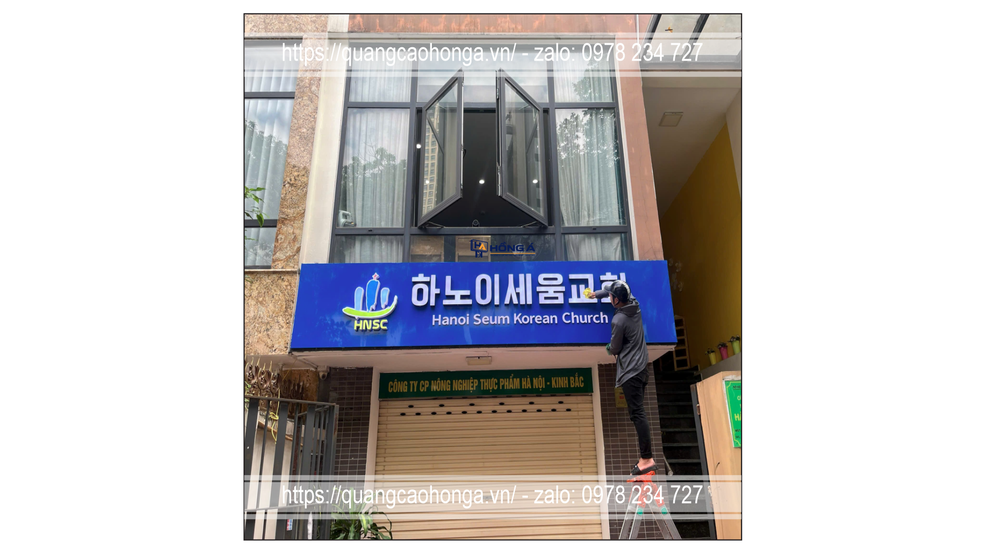 Biển quảng cáo cửa hàng