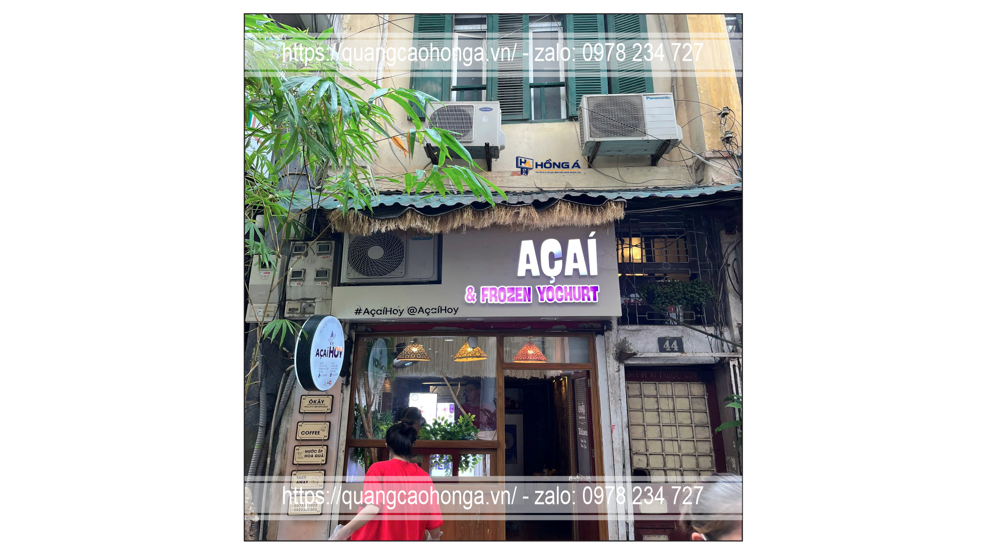 Biển quảng cáo cửa hàng