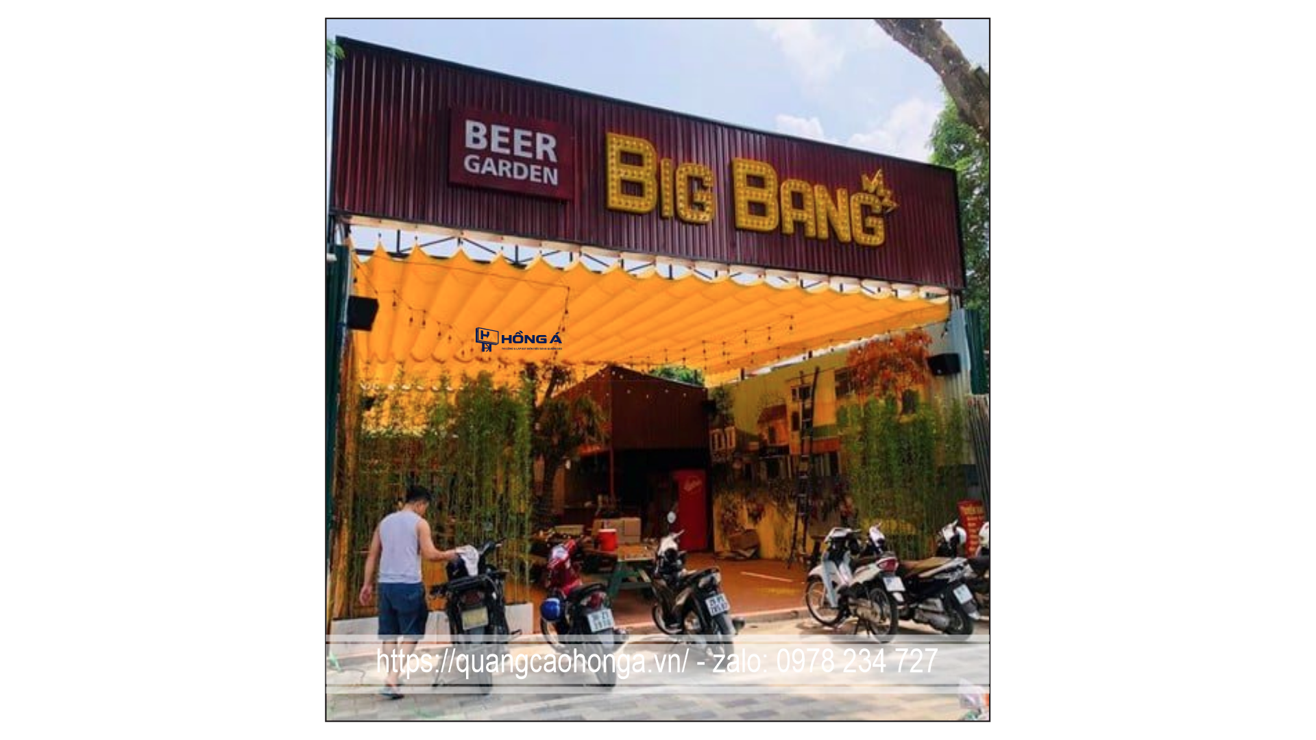 Biển quảng cáo quán bia - Ảnh 5