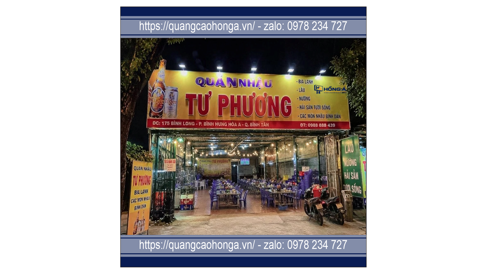 Biển quảng cáo quán bia - Ảnh 4
