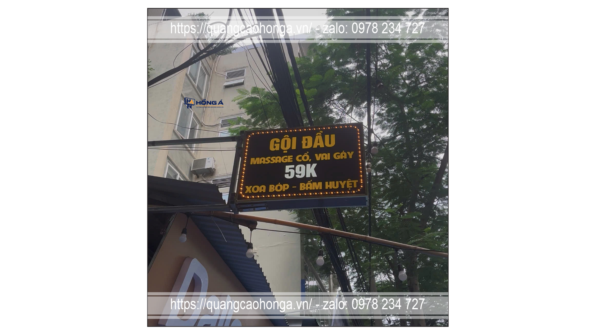 Biển Vẫy Led Nháy Âm Bản