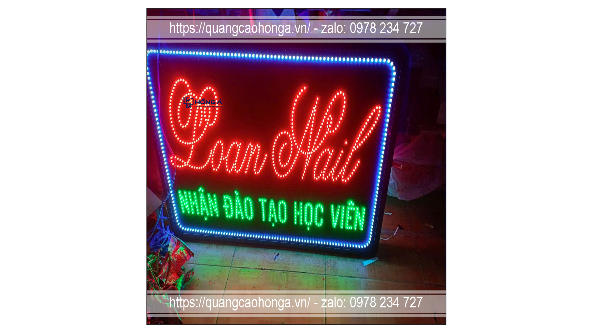 Biển LED chạy chữ