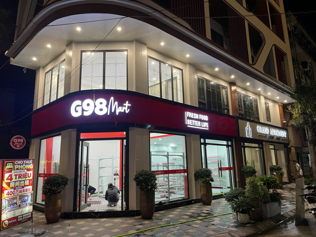 Biển quảng cáo cửa hàng